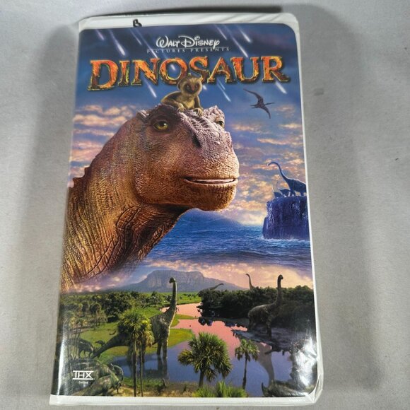 Walt Disney Presents Dinosaur VHS Tape 2000 Animated Feature PG THX Certified - Picture 1 of 3